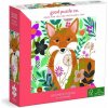 Good Puzzle Co. Lišky a květiny 500 dílků
