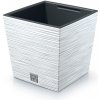 Prosperplast Kvetináč FUSU V biely, variant 24 cm