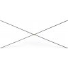 Ferm Living 1104263091 Stabilizačný kríž do regálu Punctual antracitový