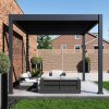 Paragon Outdoor Grand Tuscan 1012 hliníková pergola, antracit 310 x 370 x 256 cm ST01110