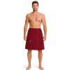 Evei Kilt do sauny pánsky, bordo 55 x 150 cm