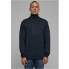 Knitted turtleneck in a navy design čierna M Urban Classics 4065812571304