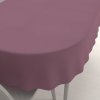 Biante Dekoračný oválny obrus BKU-103 Lila 140x220 cm