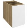 Sapho WAVE skrinka spodná dvierková 30x45x47,8cm, pravá/ľavá, biela/dub cuneo WA030-3025