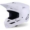 ALPINESTARS prilba S-M3 SOLID biela 2026 - 2XL