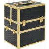 Kozmetický kufrík XXL Black-Gold
