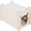 Pelech pre mačky Peekaboo - d 61 x š 40 x v 40 cm