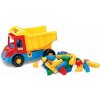 Wader Auto multitruck s kockami plast 37 cm