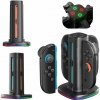 Nabíječka AMAZINGTHING Thunder Pro PlayDock pro ovladače Nintendo Switch 2 - černá