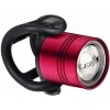 LEZYNE FEMTO DRIVE PREDNÉ SVETLO ČERVENÉ CR2032 15 LUMENOV HLINÍKOVÉ