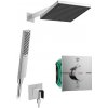 Hansgrohe set 22 - Sprchový systém pod omietku s termostatickou batériou, komplet, chróm
