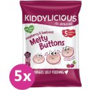 Kiddylicious Ovocno-zeleninové gombíky Malina s repou 3 x 6 g