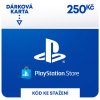 ESD SK - PlayStation Store el. peňaženka - 250 Kč (SCEE-CZ-00025000)