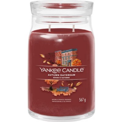 Yankee Candle Aromatická sviečka Signature sklo veľké Autumn Daydream 567 g
