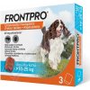 Frontpro 10 - 25 kg 68 mg 3 žuvacie tablety