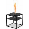 Konferenčný stolík Fire Frame s lampášom Spin Air Einbau