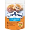 CLUB 4 PAWS Premium pre MAČIATKA S LOSOSEM v omáčke 80 g (0706)