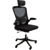 Kancelárska stolička s nastaviteľnou opierkou hlavy