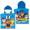 Faro Plážové pončo Paw Patrol blue 55 x 55 cm