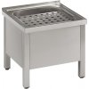 Nerezová výlevka voľne stojaca 500x460 mm SANELA, matná