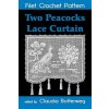 Two Peacocks Lace Curtain Filet Crochet Pattern: Complete Instructions and Chart