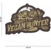 Reintex PVC nášivka VEGAN HUNTER (Gumená nášivka s 3D efektom na suchý zips s motívom VEGAN HUNTER)
