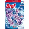Bref Power Aktiv 4 Formula Levanduľa WC blok pre hygienickú čistotu a sviežosť vašej toalety, farbivá voda 3 x 50 g