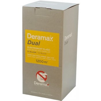 Deramax®-Dual - Elektronický plašič (odpudzovač) krtkov a hlodavcov.