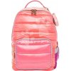 Školská taška batoh New Bobbie Puffer Pink Jeune Premier ergonomická luxusné prevedenie 42*30 cm