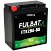 Baterie 12V, YTX20A-BS GEL, 12V, 18Ah, 270A, bezúdržbová GEL technologie 150x87x161 FULBAT (aktivovaná ve výrobě)
