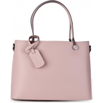 talianske luxusné kožené kabelky veľké jemne ružová Marta od 95 € - Heureka .sk