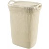 Curver kôš na špinavú bielizeň KNIT 57 l - béžová 03676-X64