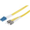 Intellinet 516952 optické vlákno LWL prepojovací [1x zástrčka LC - 1x ST zástrčka] 9/125 µ Singlemode OS2, 3m 516952