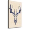 Vertikálny foto obraz na plátne Hlava jeleňa 50x100 cm