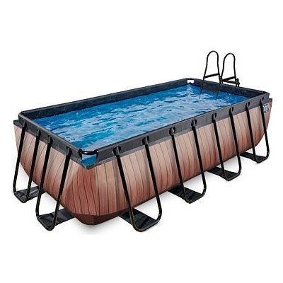 EXIT Frame Pool 4x2x1m (12v Sand filter) – Timber Style