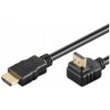 HDMI kábel 90° vysokorýchlostný s Ethernetom 0.5m