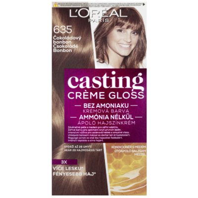 L'Oréal Paris Casting Crème Gloss 635 Čokoládový cukrík 180 ml