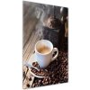 Vertikálny foto obraz fotografie na skle Hrnček kávy 50x100 cm