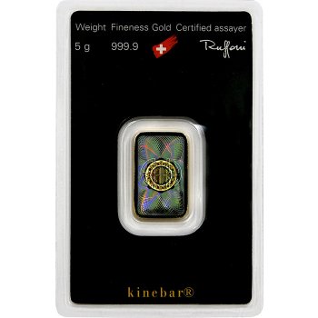 Argor-Heraeus zlatý zliatok Kinebar 5 g