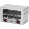 Toustovač s 3 kliešťami REDFOX - 2 kW, nerezový REDFOX
