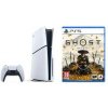 Set výrobkov Sony Herní konzole Sony PlayStation 5 (typ modelu - slim) - bílá + Hra Sony PlayStation 5 Ghost of Yōtei Standard Edition