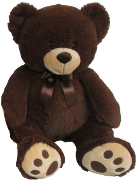 Mac Toys medvídek tmavě hnědý 60 cm