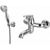 Omnires Art Deco vaňová/sprchová batéria nástenná chrómová AD5131CR
