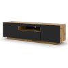 ARTBm TV stolík AURA 150 | dub artisan / čierna