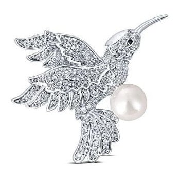 JwL Luxury Pearls brošňa kolibrík s pravou perlou JL0515 od 41,5 € -  Heureka.sk