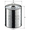 Olejový filter MANN-FILTER PF 1155 k