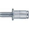 FORTUM Pozinkované nitovacie skrutky M6x12mm, 25ks 4770676