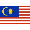 Malajzia vlajka - 60 x 90 cm - tunel, karabína