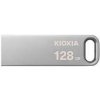 Kioxia USB flash disk, USB 3.0, 128GB, Biwako U366, Biwako U366, strieborný, LU366S128GG4