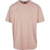 Build Your Brand Pánske tričko Heavy Oversize Tee - Staroružová | M